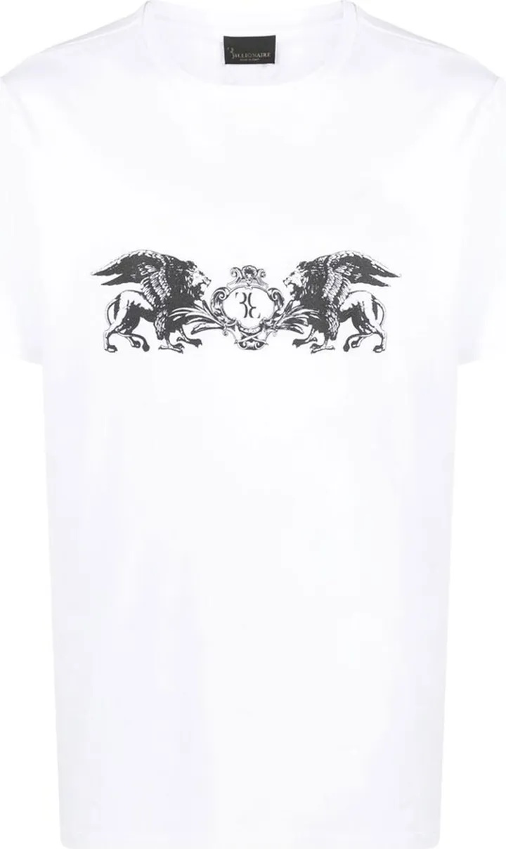 chest-logo crew-neck T-shirt