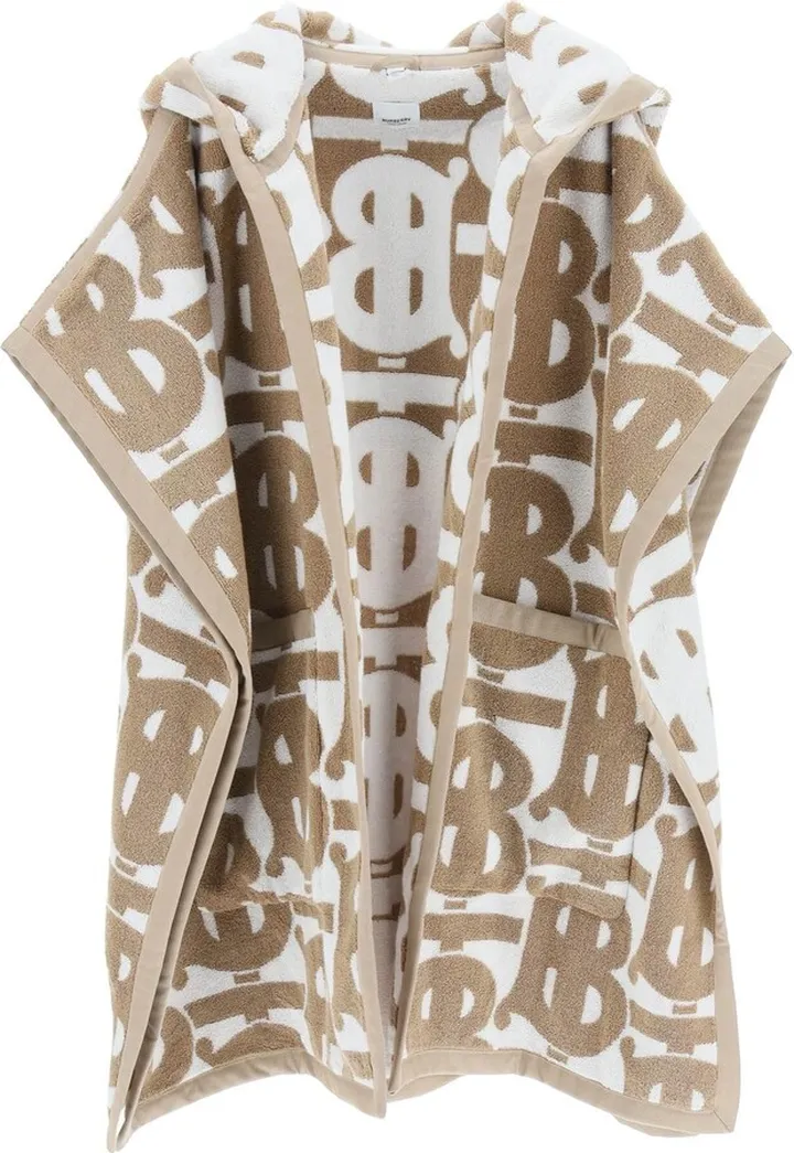 Burberry Tb Monogram Cape Bathrobe
