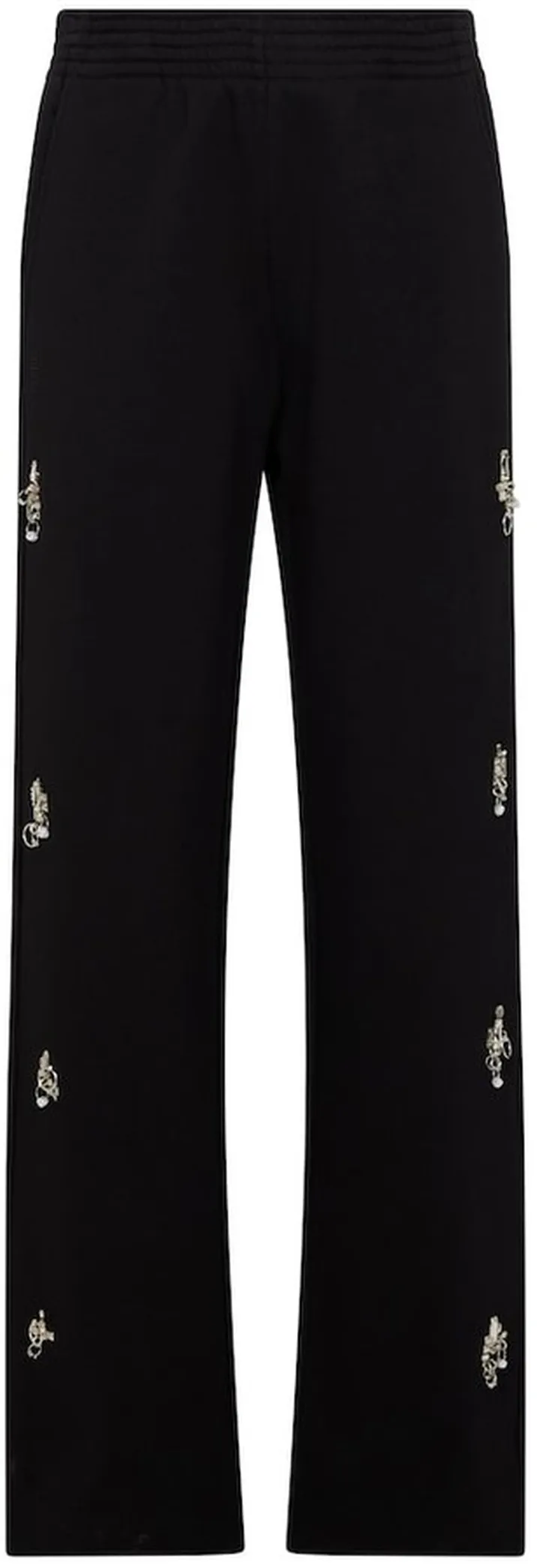 Embellished cotton sweatpants