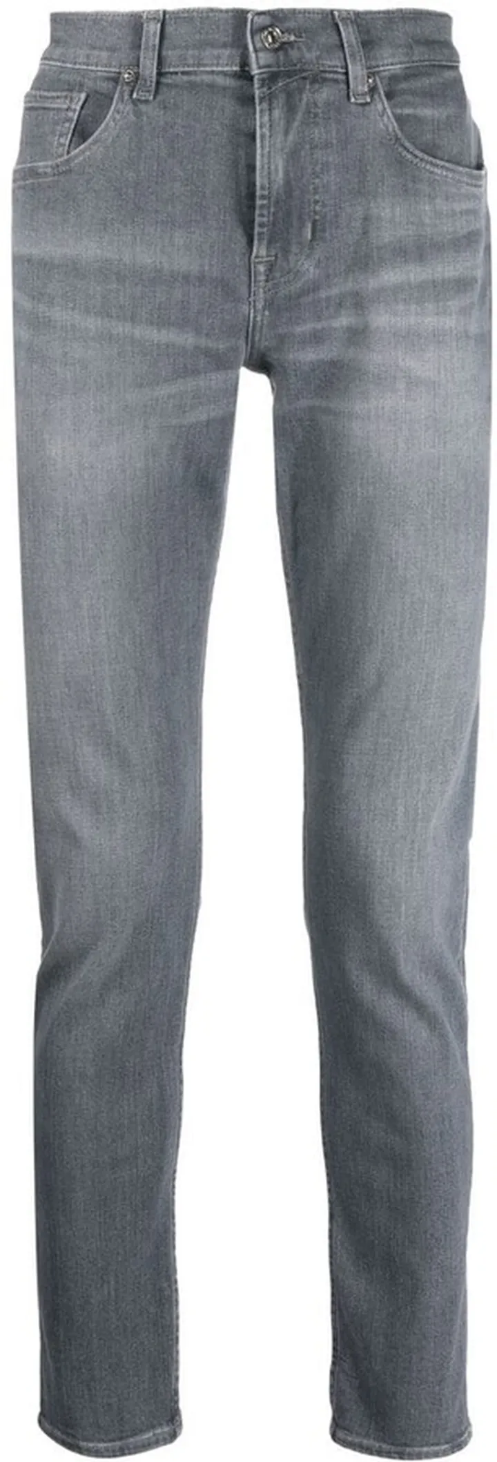 Skinny Stone-Wash Jeans