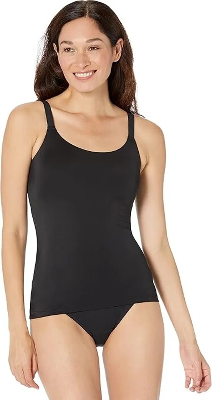 Spanx One-and-Done Powered by Bra-Lleluja Cami (Very Black) Women's Lingerie