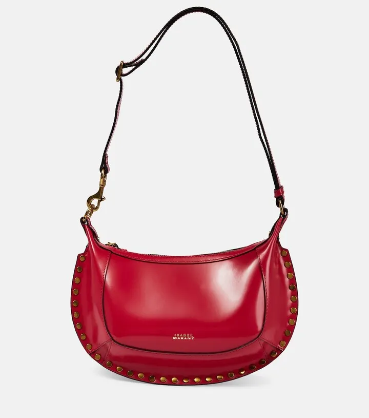 Oskan Moon leather shoulder bag