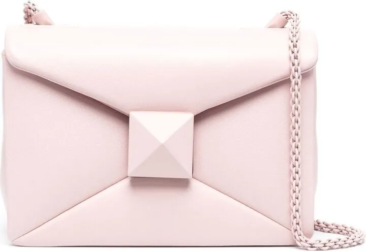 VALENTINO GARAVANI- One Stud Small Leather Shoulder Bag