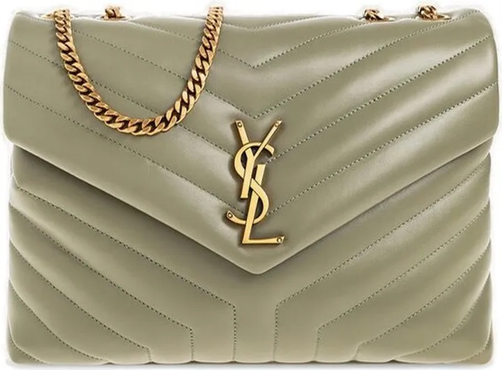 Saint Laurent Loulou Medium Quilted Shoulder Bag