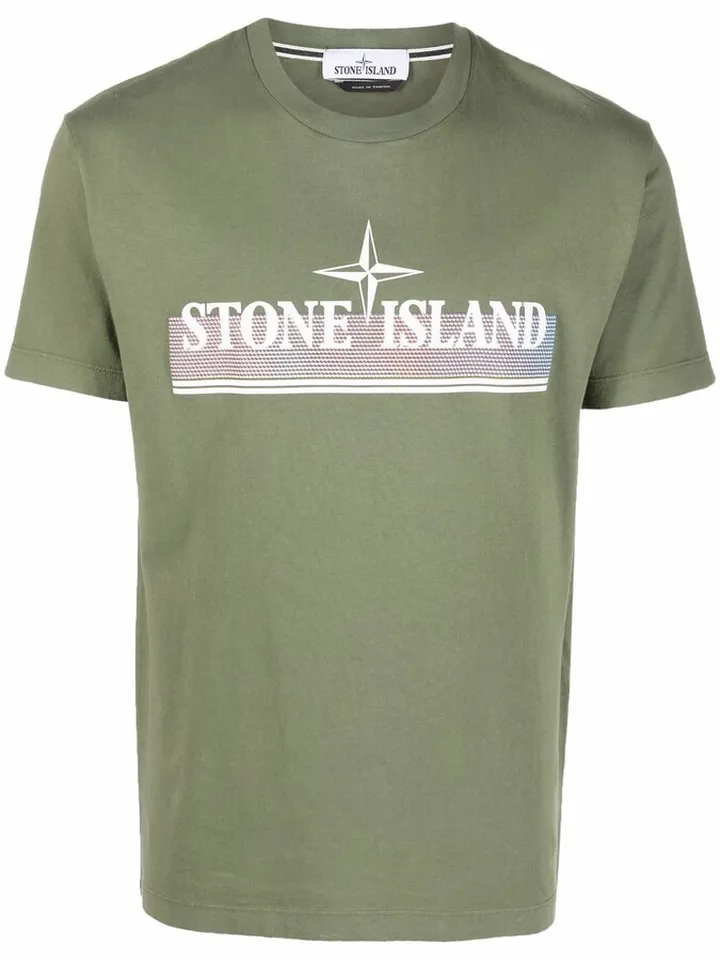 logo print T-shirt