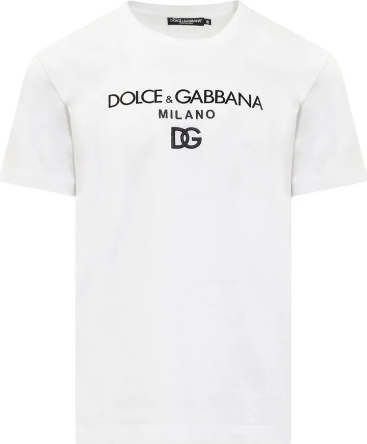Dolce & Gabbana Logo Printed Crewneck T-Shirt