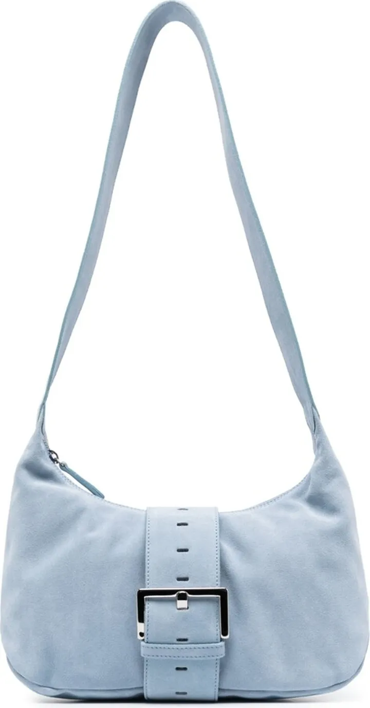 Leonora suede shoulder bag