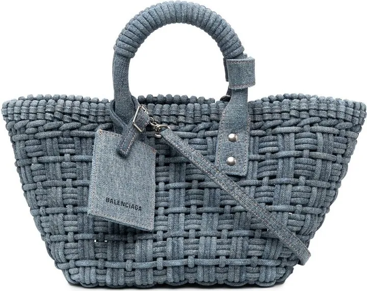 Bistro denim bascket bag