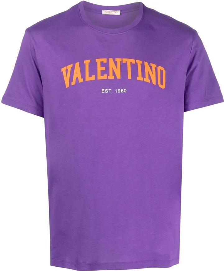 logo-print cotton T-shirt