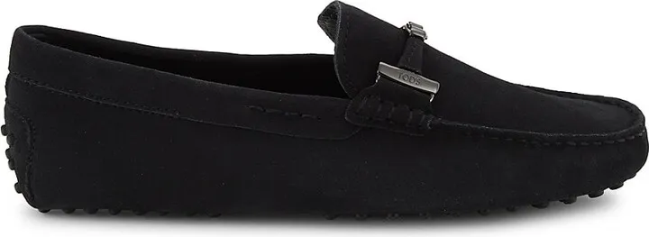 Doppia Suede Driving Bit Loafers