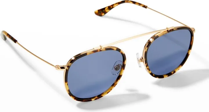 Charters Ultra-Thin Aviator Sunglasses - Bengal