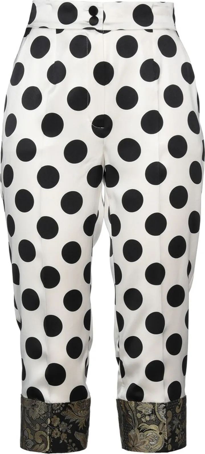 Cropped Pants White