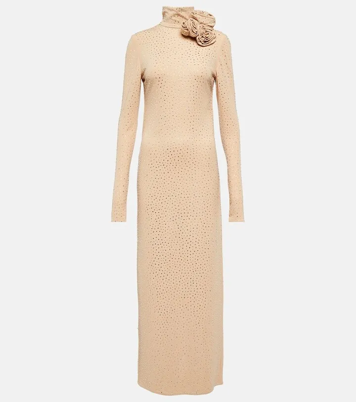 Embellished maxi dress