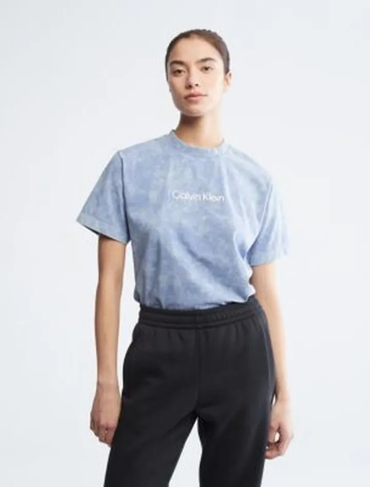 Standard Logo Relaxed Fit Sponge Wash T-Shirt