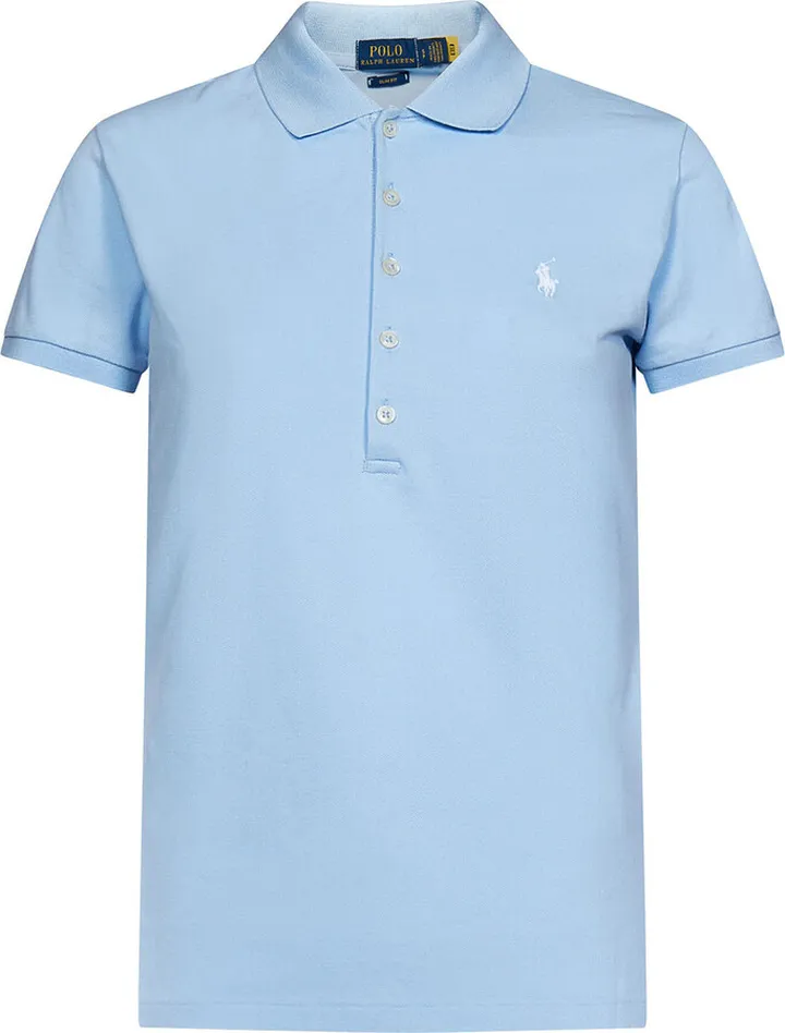 Stretch Fit Polo Shirt With Logo