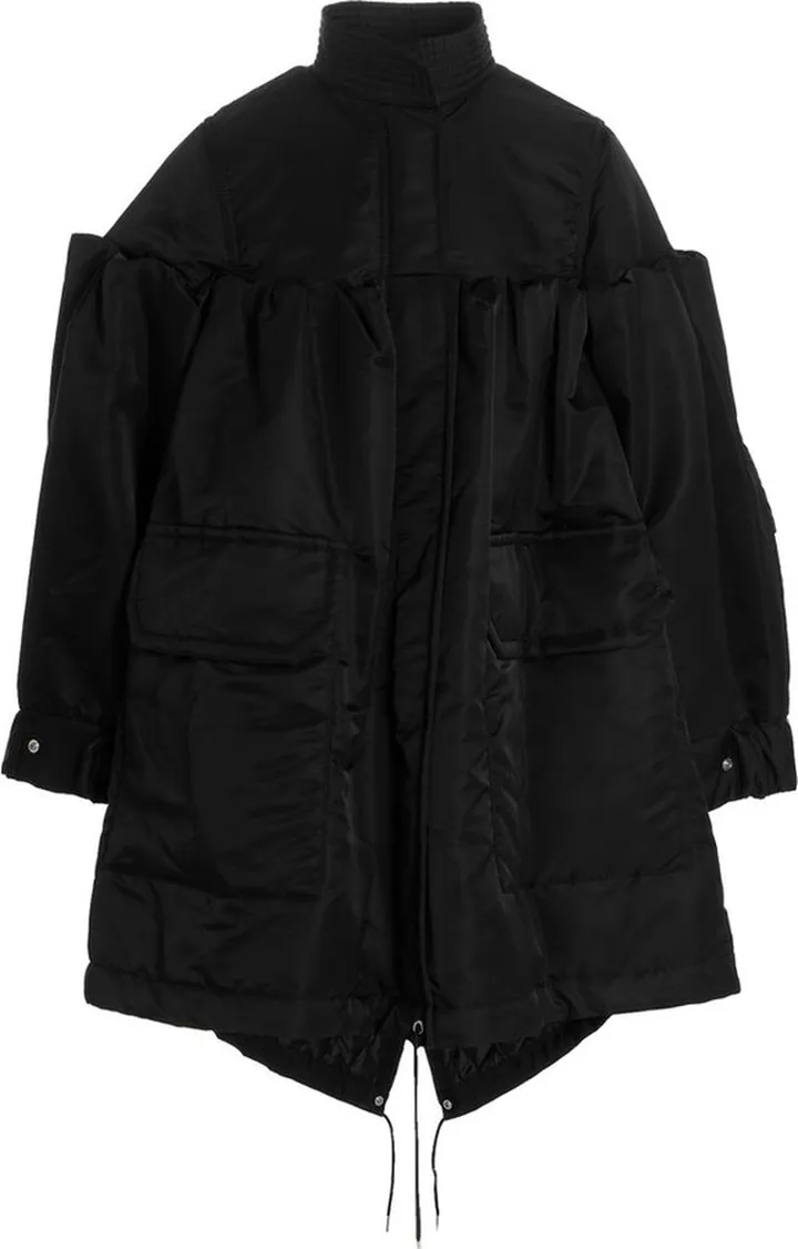 Sacai Panelled Bomber Blouson Jacket