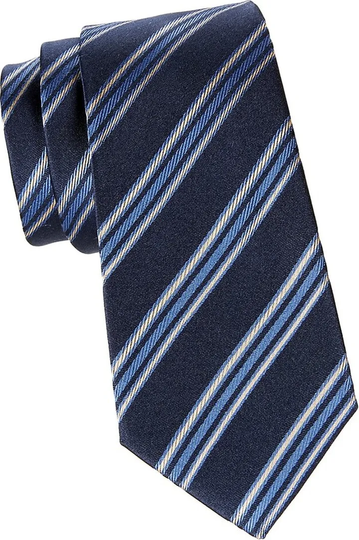 Striped Silk Tie
