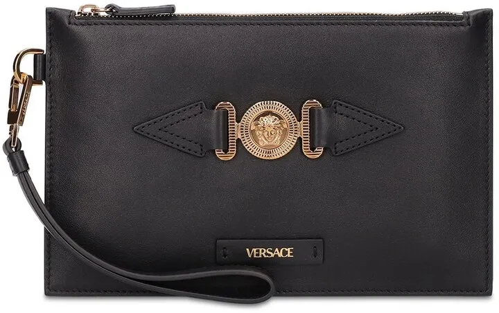 Medusa leather pouch