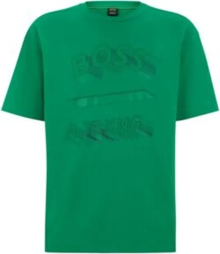 Relaxed-fit T-shirt in cotton jersey with capsule detailing