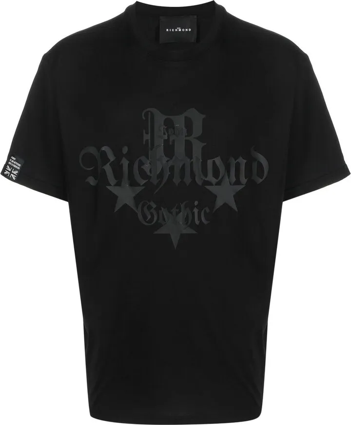 logo-print crew neck T-shirt