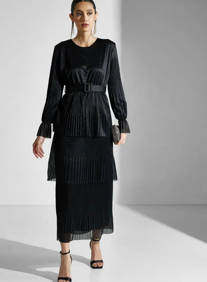 Layered A-Line Dress