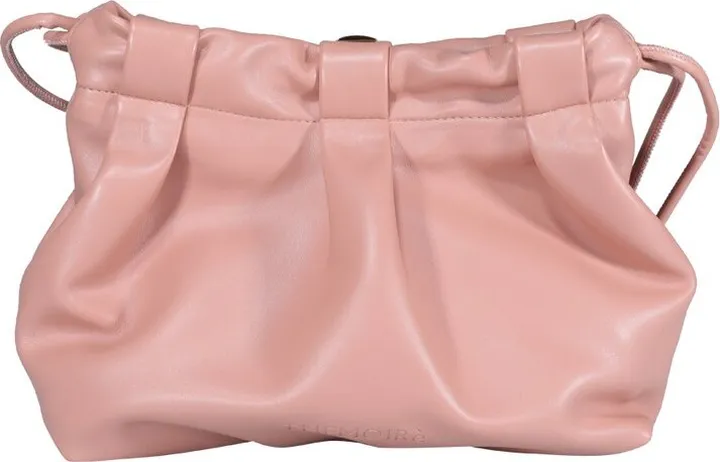 Themoirè Gathered Strapped Shoulder Bag