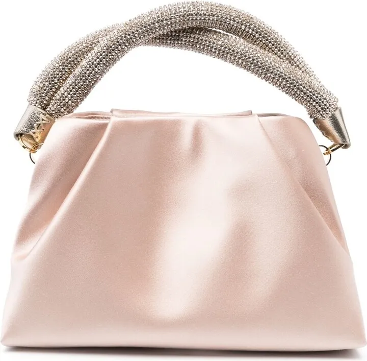 Berenice satin tote bag