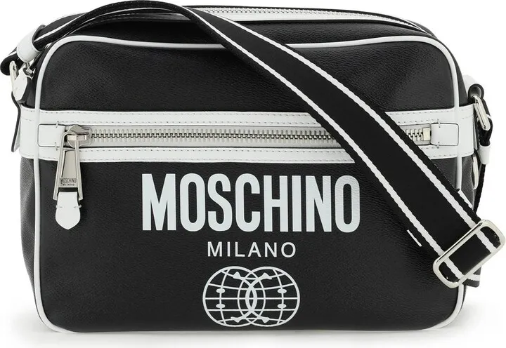 Faux Leather Crossbody Bag