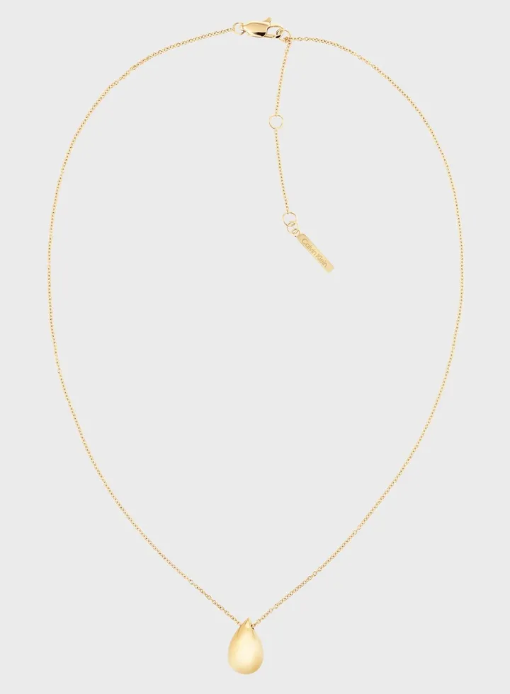 Sculptured Drops Necklace