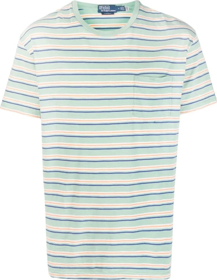 striped cotton T-shirt