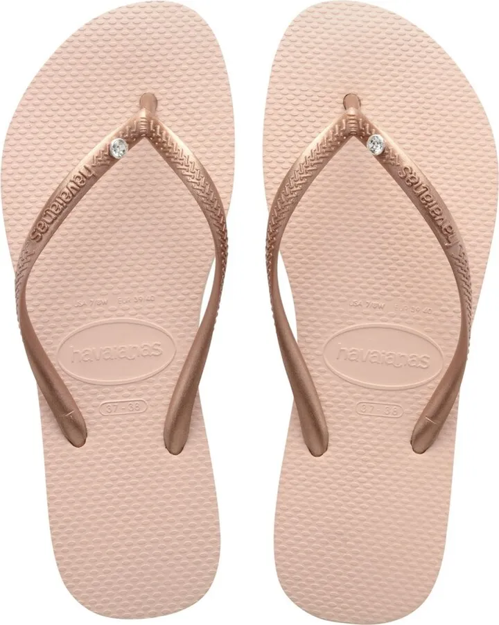 Havaianas Women's Slim Swarovski Crystal Ii Flip Flop Sandals Women's Shoes