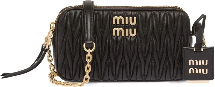 Matelassé Nappa-Leather Mini Bag