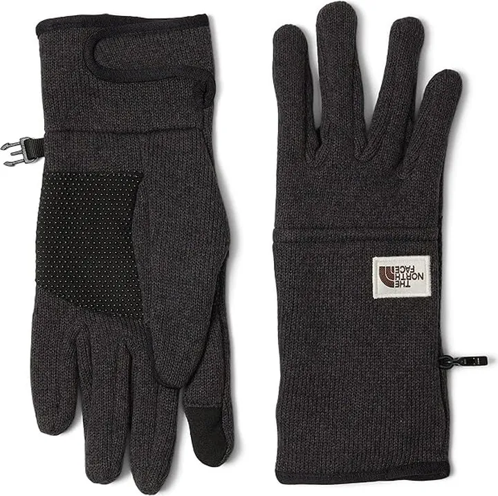 The North Face Crescent Gloves (TNF Black Heather) Over-Mits Gloves