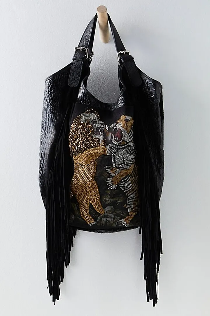 Eye Of The Tiger Tote Bag by Free People