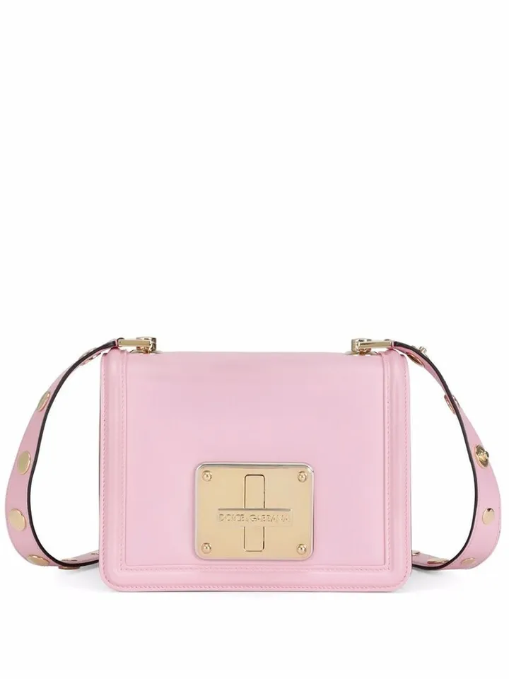 Twist-Lock Crossbody Bag