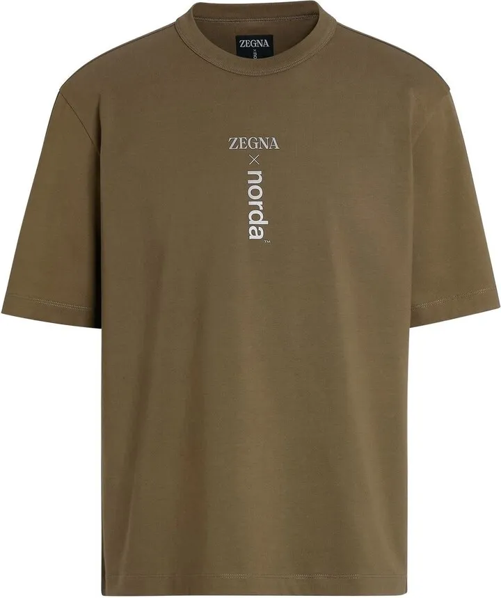 x norda™ graphic-print cotton T-shirt