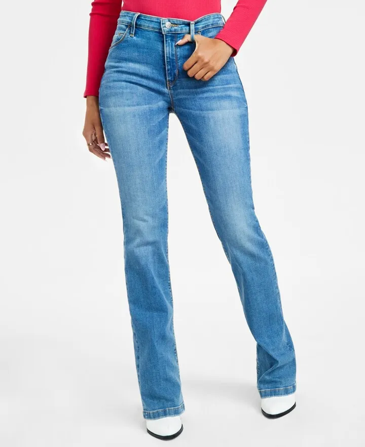 Guess Women's Sexy Mid-Rise Bootcut Jeans