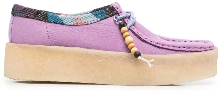 Wallabee oxford shoes
