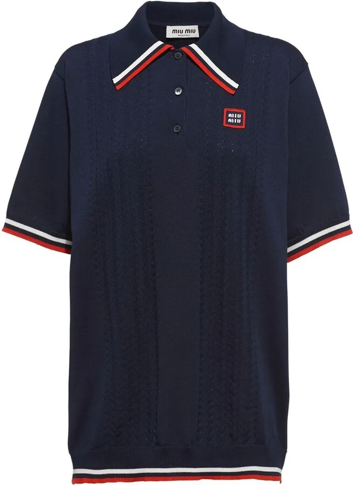 Logo-Patch Short-Sleeve Polo Shirt