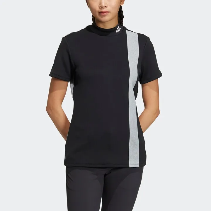 Women's adidas AEROREADY 3-Bar Mock Neck Shirt