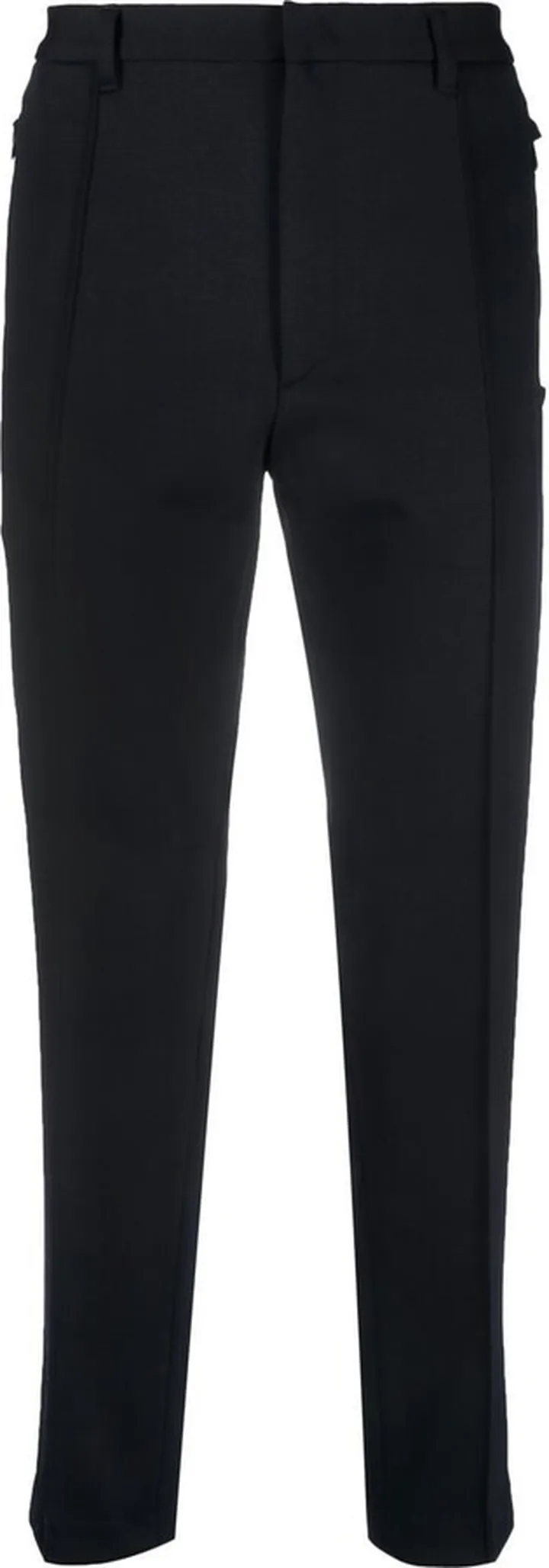 Pintuck Tapered-Leg Trousers