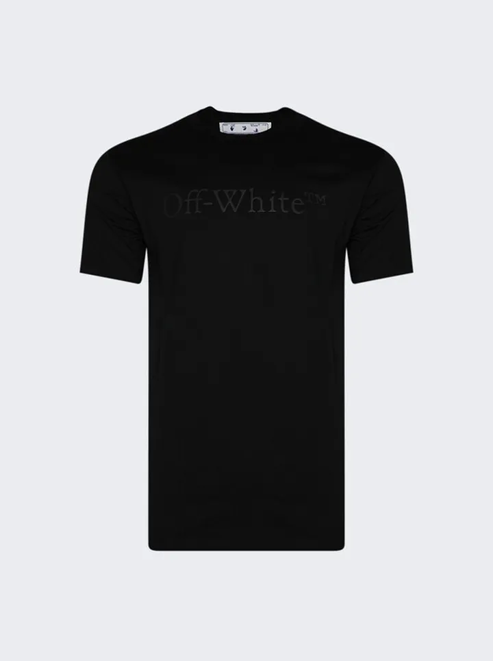 Bookish Laundry Slim T-Shirt Black