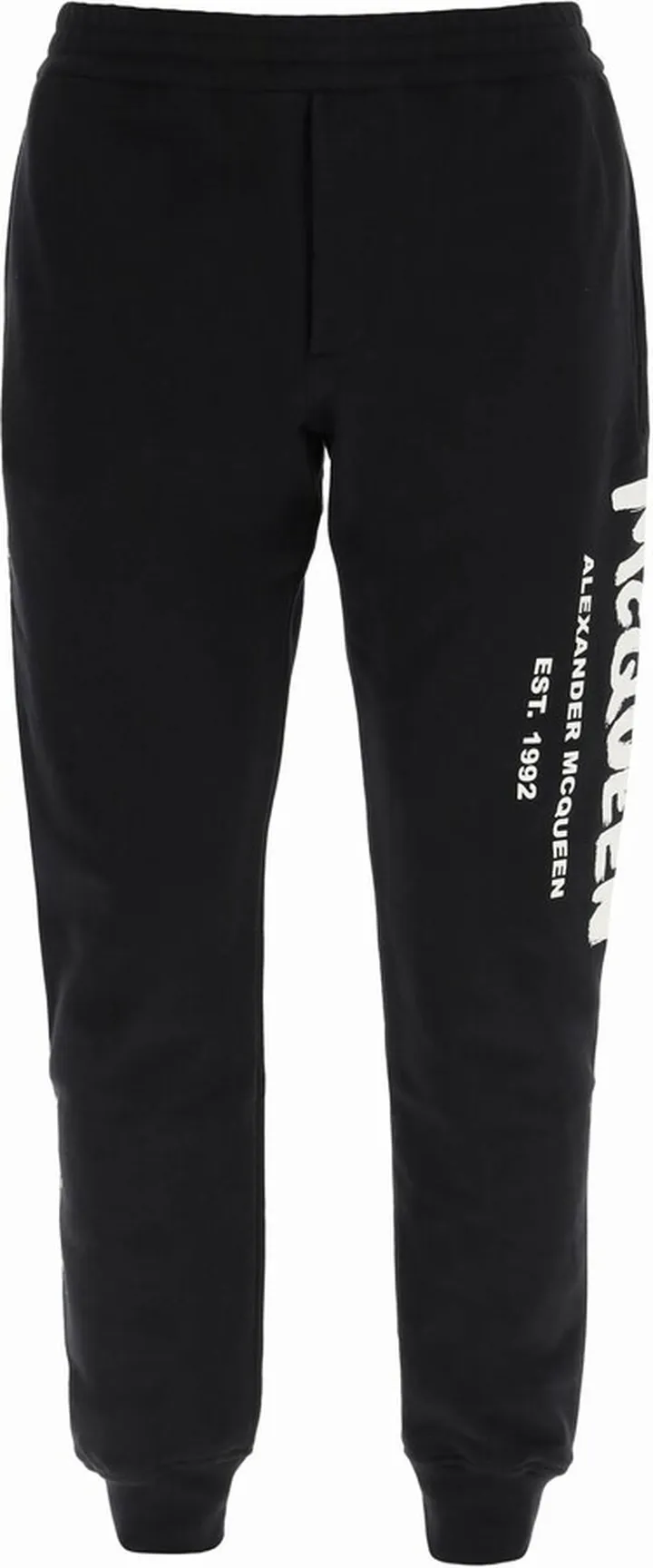 Alexander Mcqueen Graffiti Logo Sweatpants