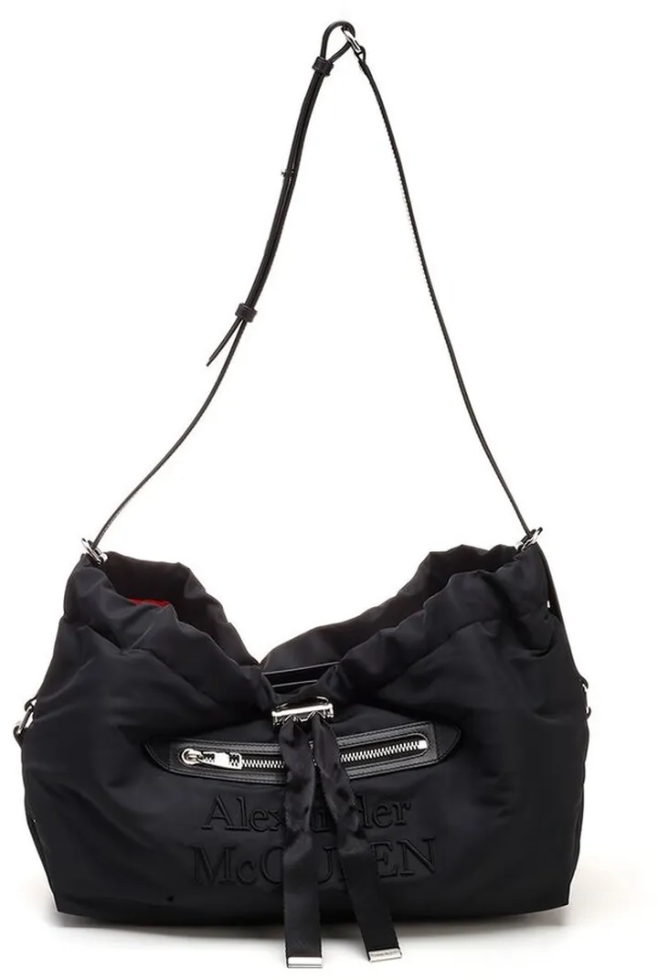 Alexander McQueen Drawstring Bundle Medium Shoulder Bag