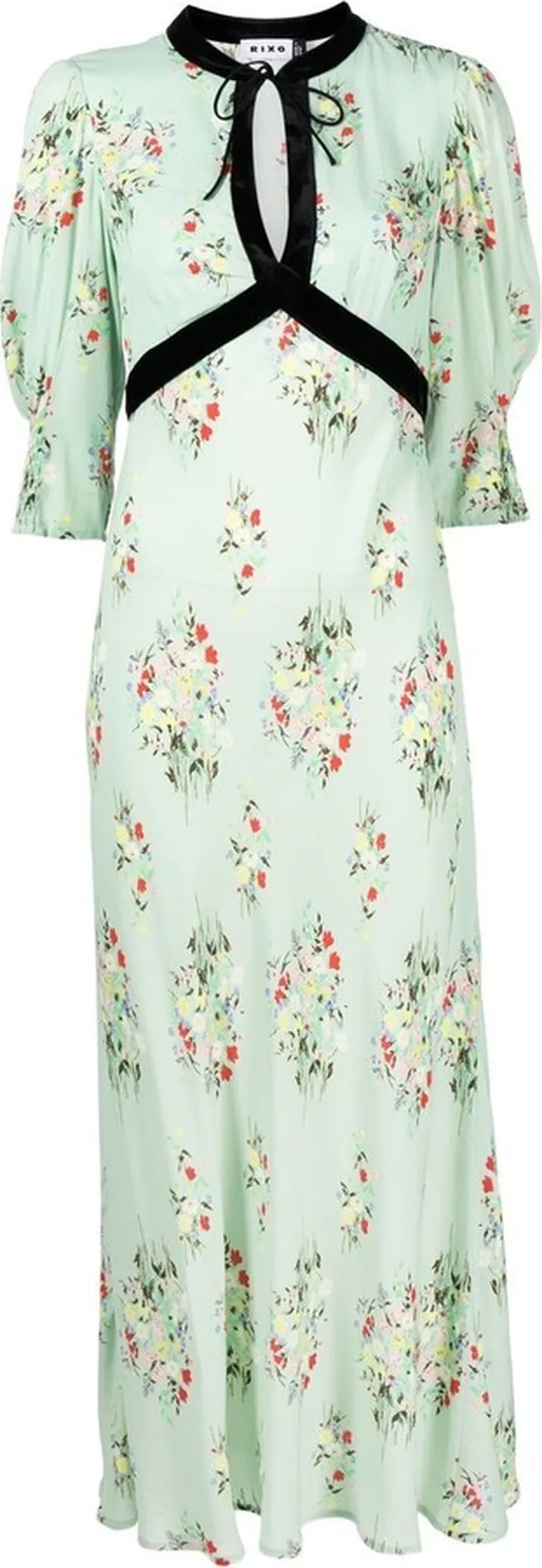 Petra floral-print midi dress