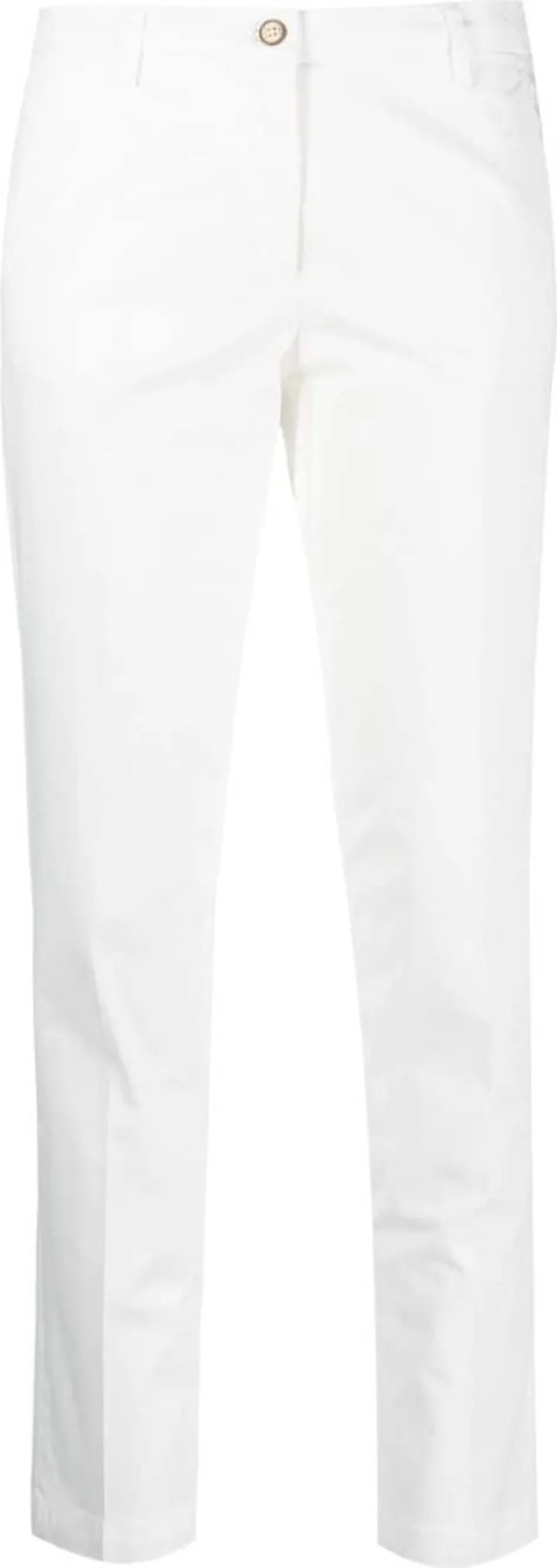 Slim-Cut Straight-Leg Trousers