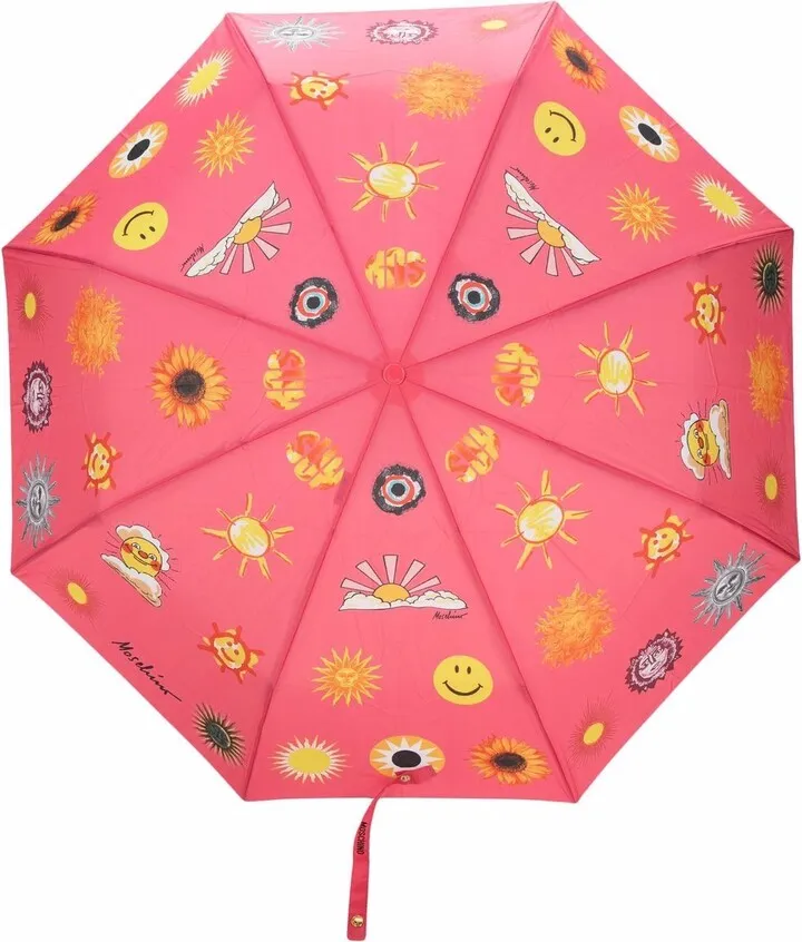 Graphic Print Umbrella