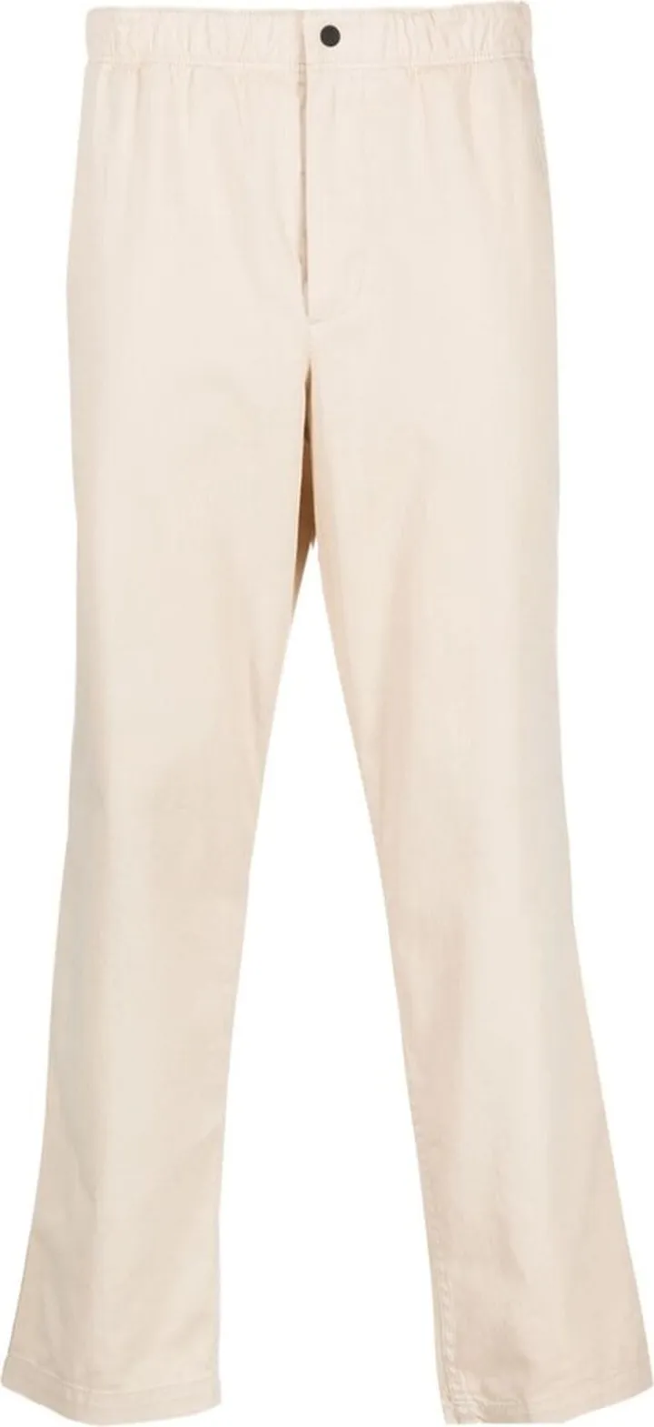 Mid-Rise Straight-Leg Trousers
