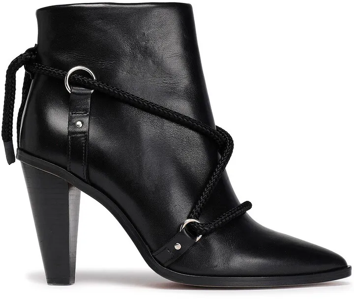 Wilson lace-up leather ankle boots