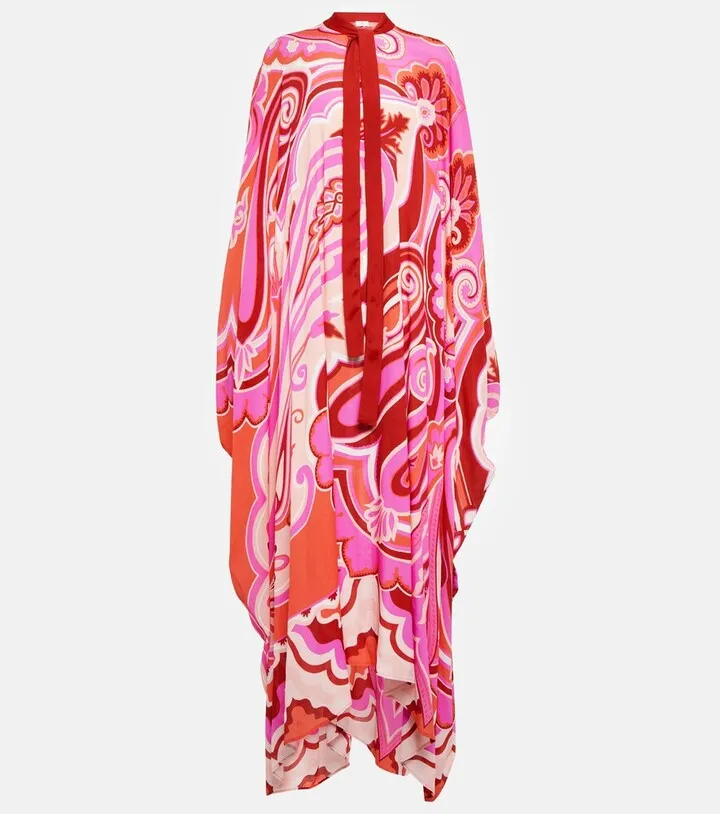 Printed beach dress